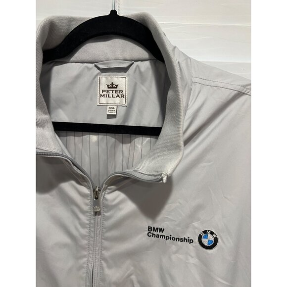 Peter‎ Millar BMW Championships Full Zip Mens Golf Jacket - Size XXL - Picture 2 of 4